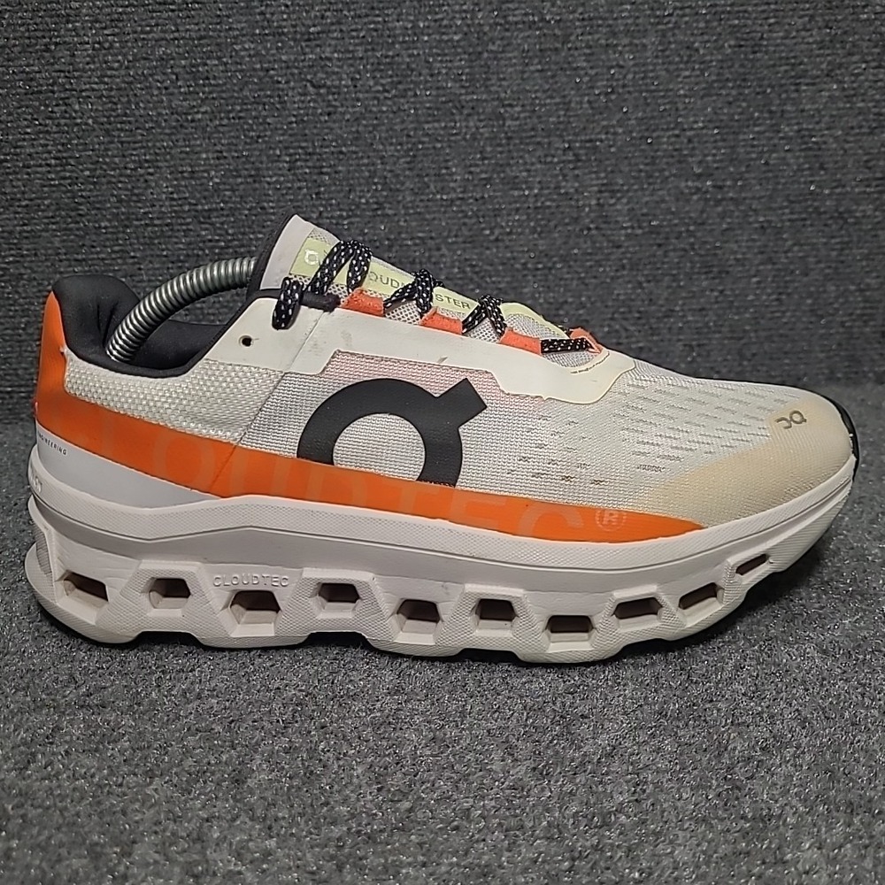 On Cloud Cloudmonster CloudTec OC White/Orange Me… - image 6